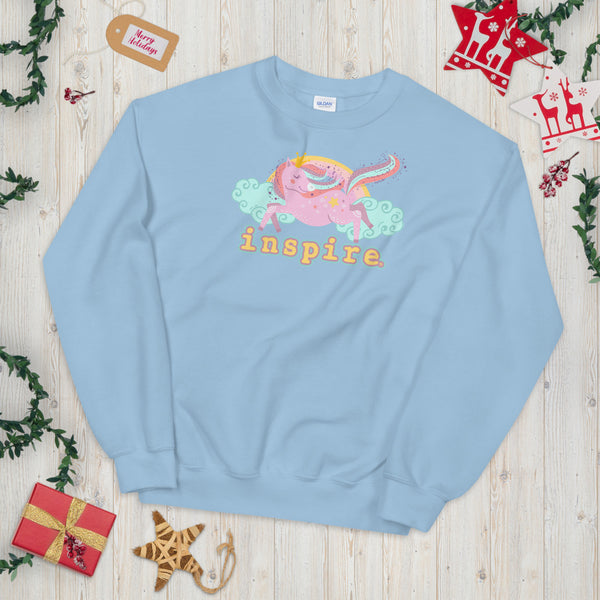 inspire Unicorn Unisex Crewneck