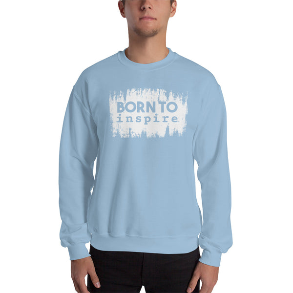 Born to inspire Grunge Unisex Crewneck
