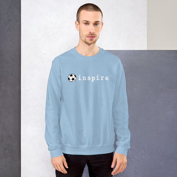 inspire Soccer Ball Unisex Crewneck