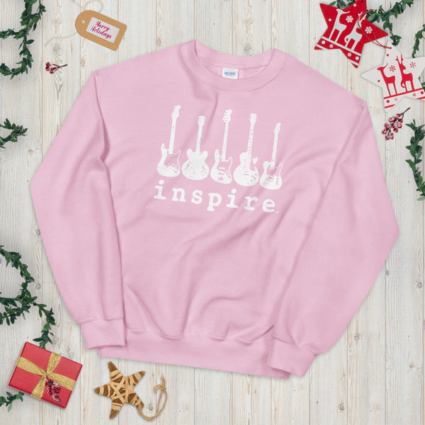 inspire Guitar Unisex Crewneck