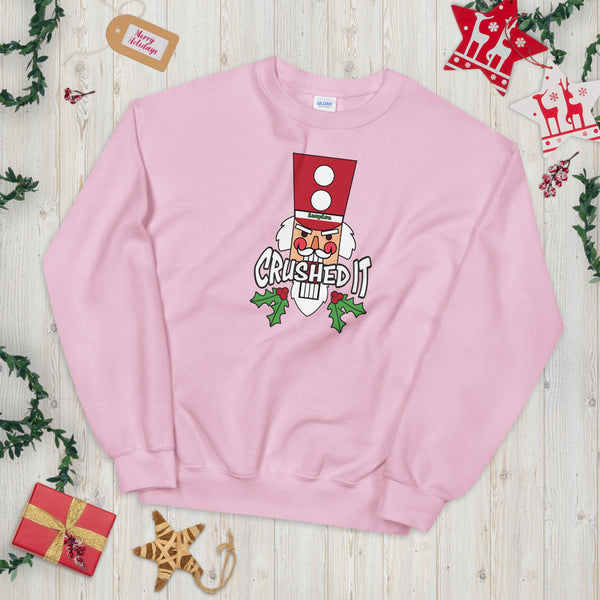 inspire Nutcracker Crushed It Christmas Unisex Crewneck