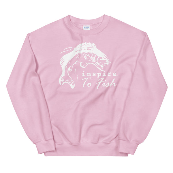 inspire Born To Fish Unisex Crewneck