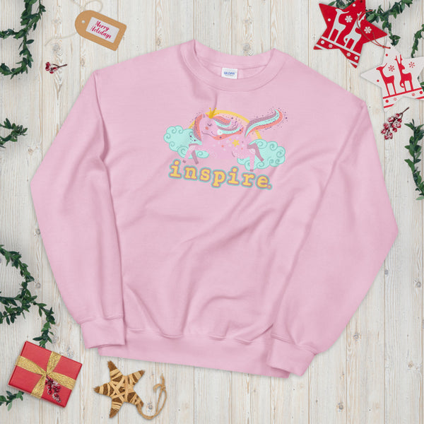 inspire Unicorn Unisex Crewneck
