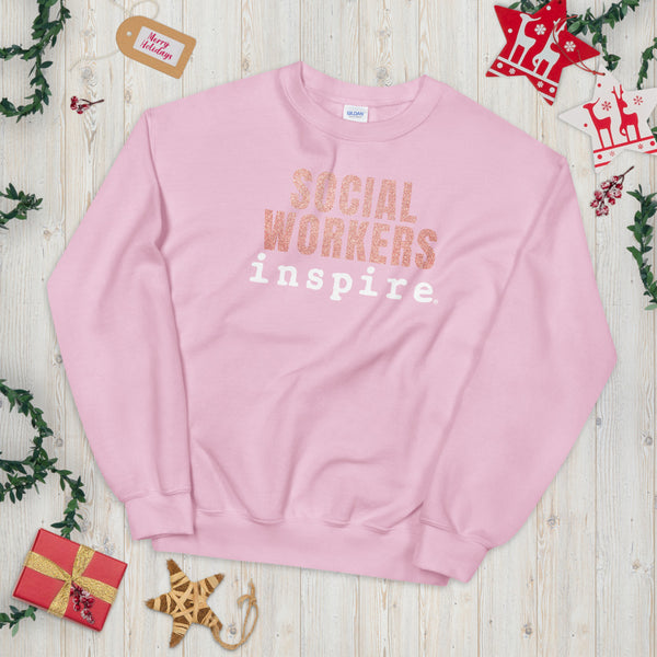 inspire Social Worker Unisex Crewneck