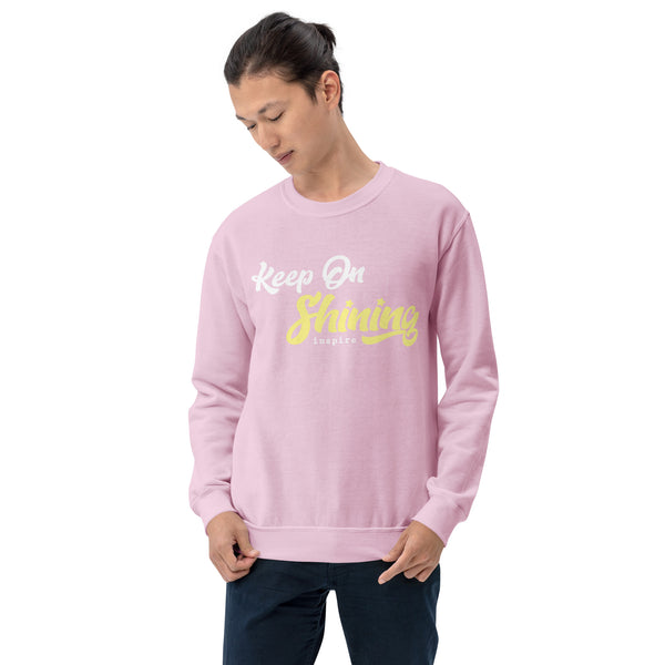 inspire Keep on Shining Unisex Crewneck