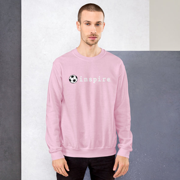 inspire Soccer Ball Unisex Crewneck