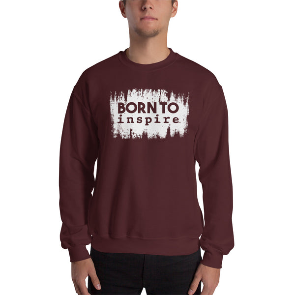 Born to inspire Grunge Unisex Crewneck