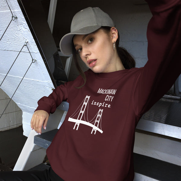 inspire Mackinaw City Unisex Crewneck