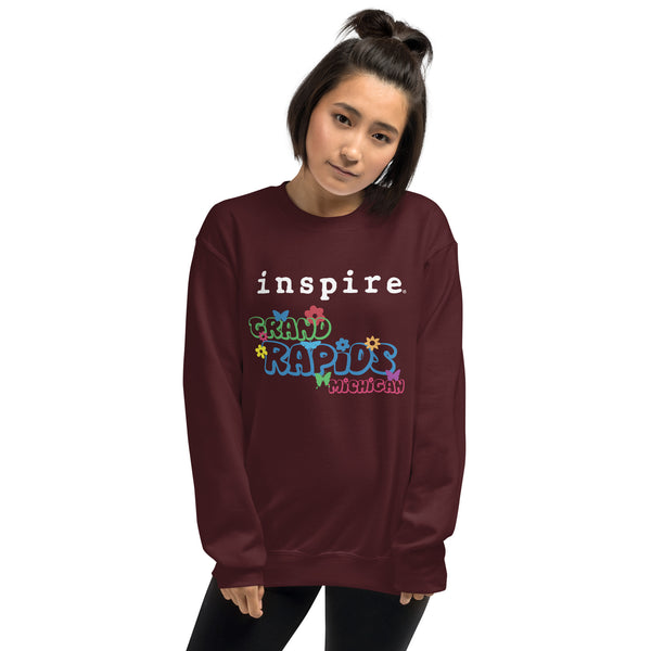 inspire Grand Rapids Colorful Unisex Crewneck