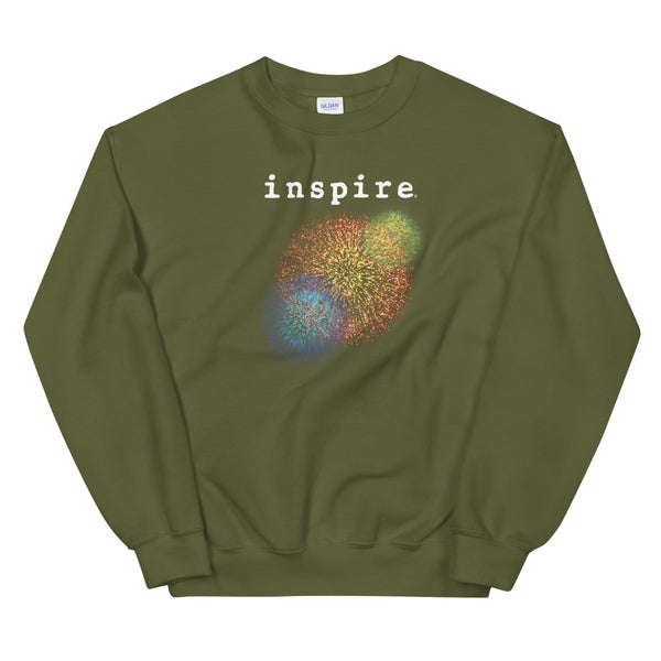 inspire Firework Unisex Crewneck