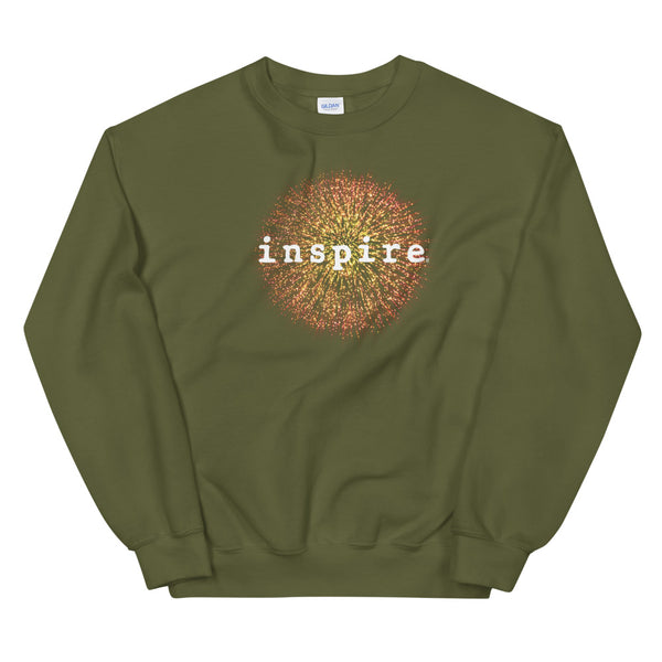 inspire Firework Unisex Crewneck