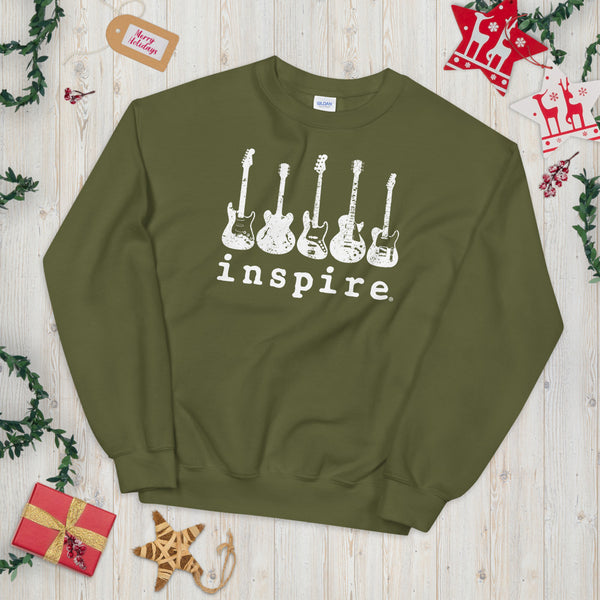 inspire Guitar Unisex Crewneck