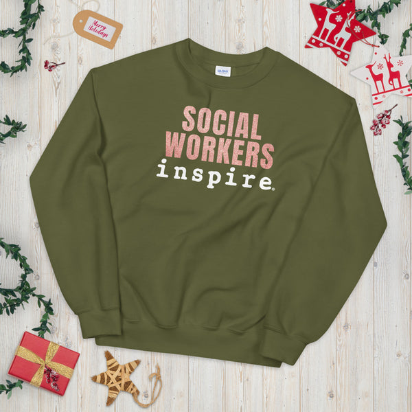 inspire Social Worker Unisex Crewneck