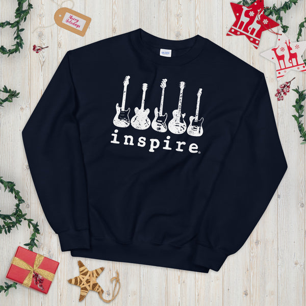 inspire Guitar Unisex Crewneck