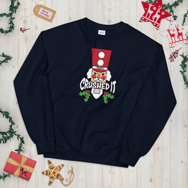 inspire Nutcracker Crushed It Christmas Unisex Crewneck