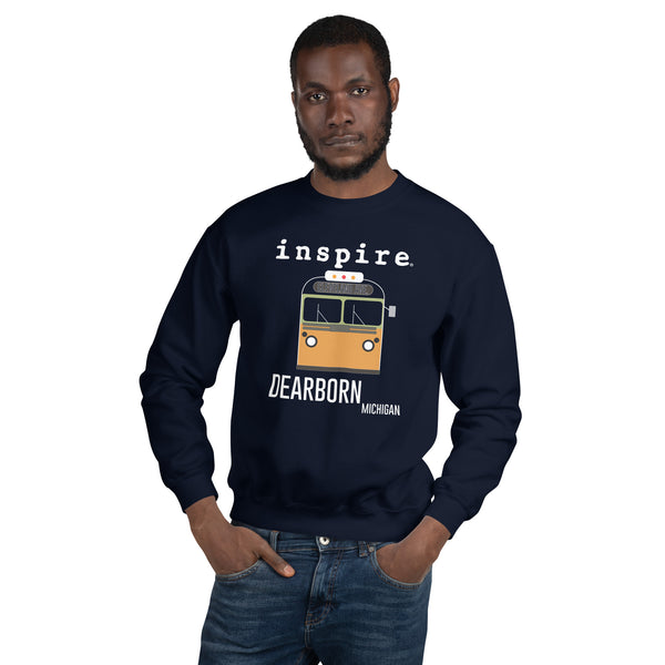 inspire Dearborn Bus Unisex Crewneck
