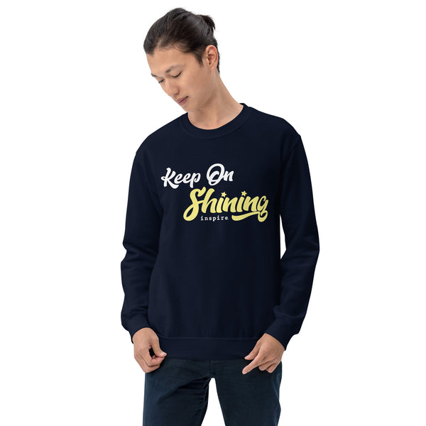 inspire Keep on Shining Unisex Crewneck
