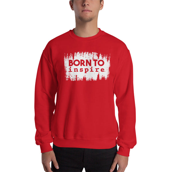 Born to inspire Grunge Unisex Crewneck