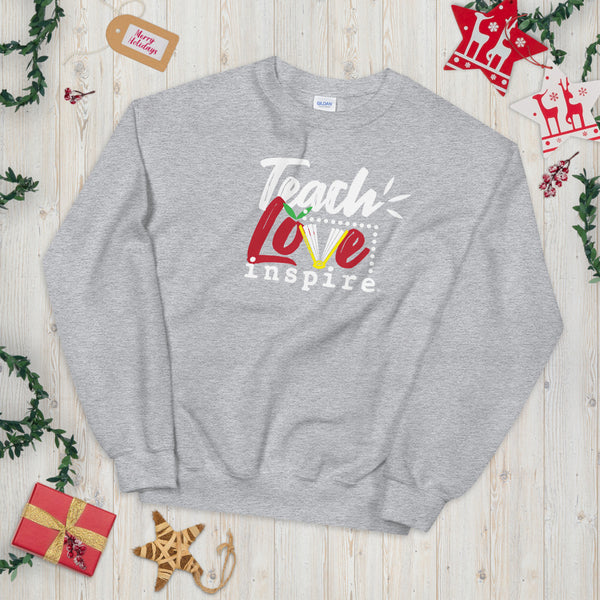inspire Teach Love Unisex Crewneck