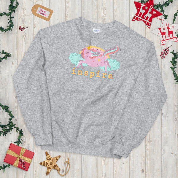 inspire Unicorn Unisex Crewneck