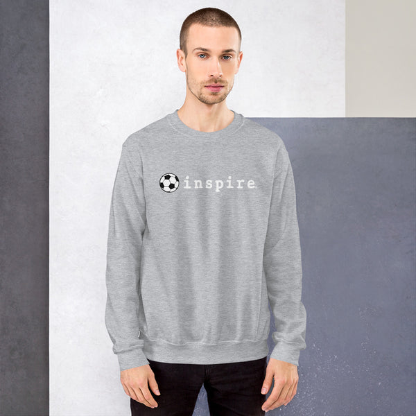 inspire Soccer Ball Unisex Crewneck