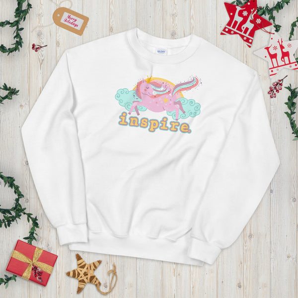 inspire Unicorn Unisex Crewneck