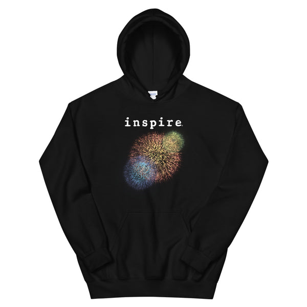inspire Firework Unisex Hoodie