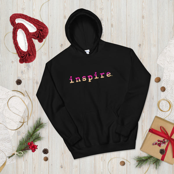 inspire Pink Doughnut Unisex Hoodie