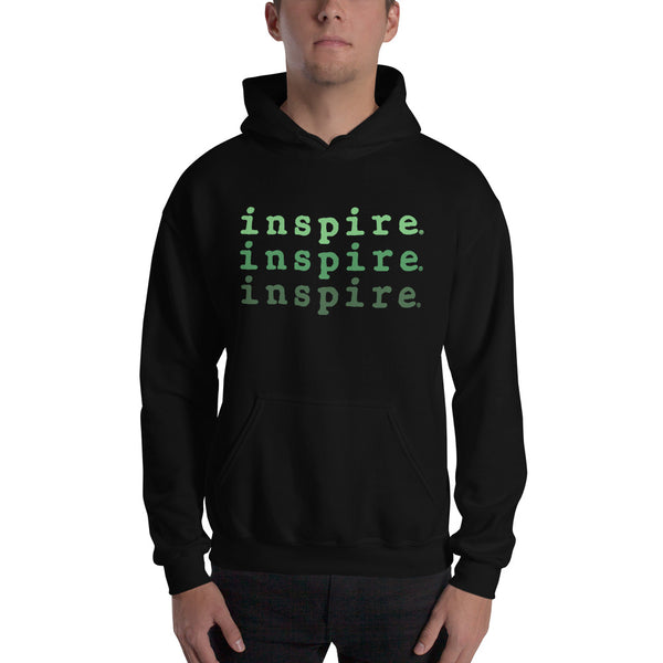 inspire Tri Green Unisex Hoodie