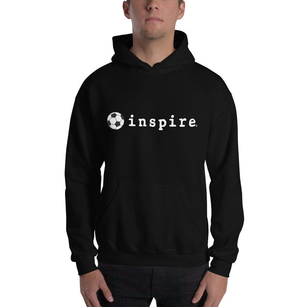 inspire Soccer Ball Unisex Hoodie