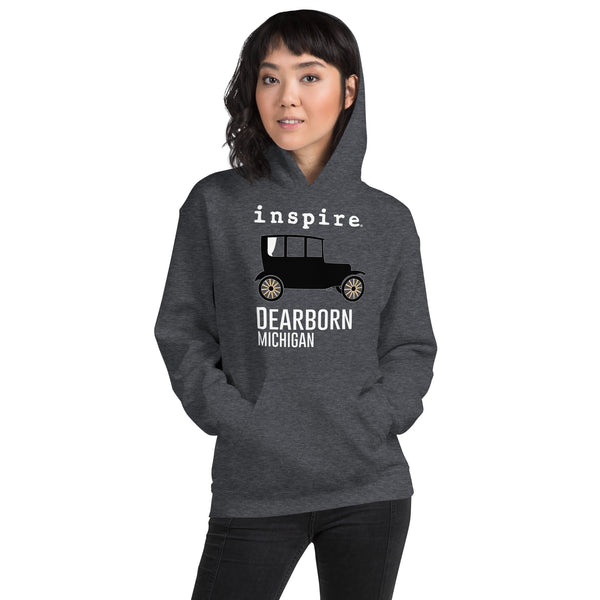 inspire Dearborn Car Unisex Hoodie