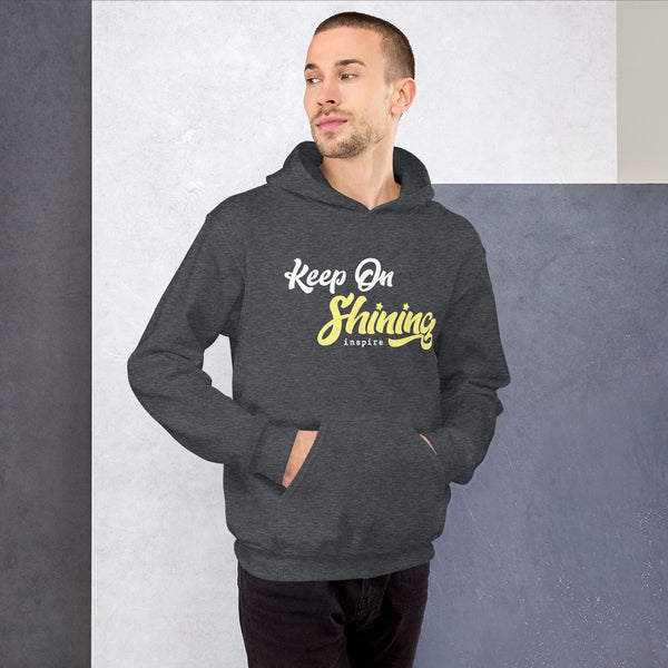 inspire Keep on Shining Unisex Hoodie