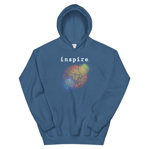 inspire Firework Unisex Hoodie