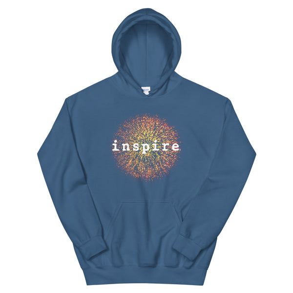 inspire Firework Unisex Hoodie