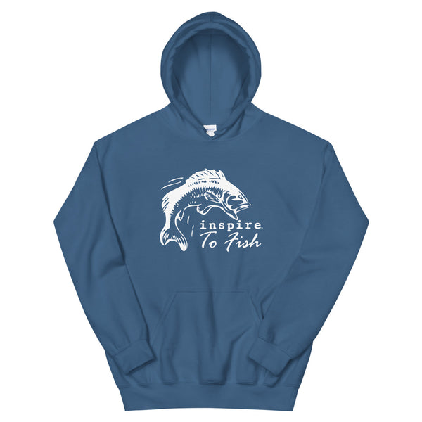 inspire Born To Fish Unisex Hoodie