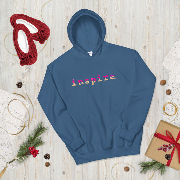 inspire Pink Doughnut Unisex Hoodie