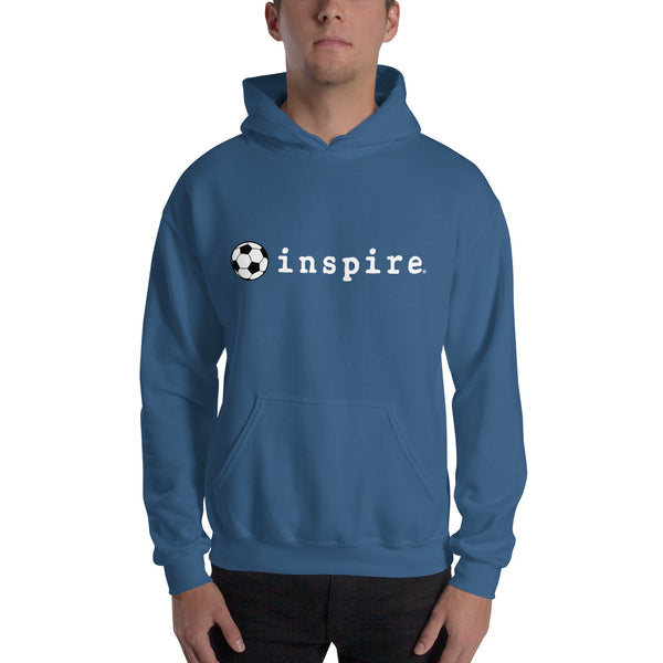 inspire Soccer Ball Unisex Hoodie