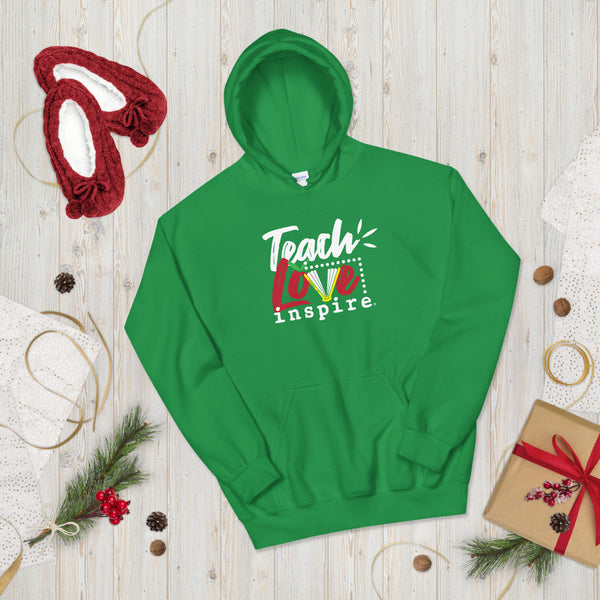 inspire Teach Love Unisex Hoodie
