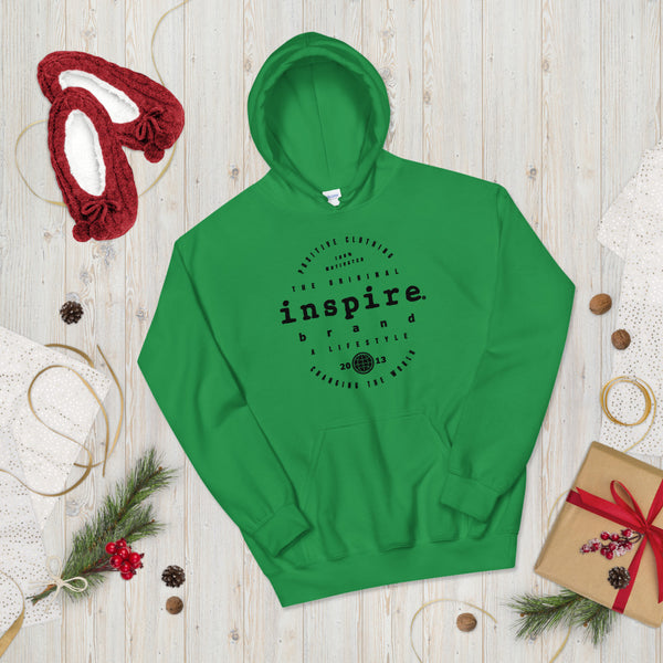 inspire Vintage Emblem Unisex Hoodie