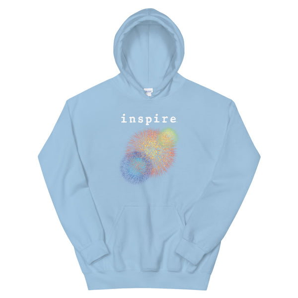 inspire Firework Unisex Hoodie