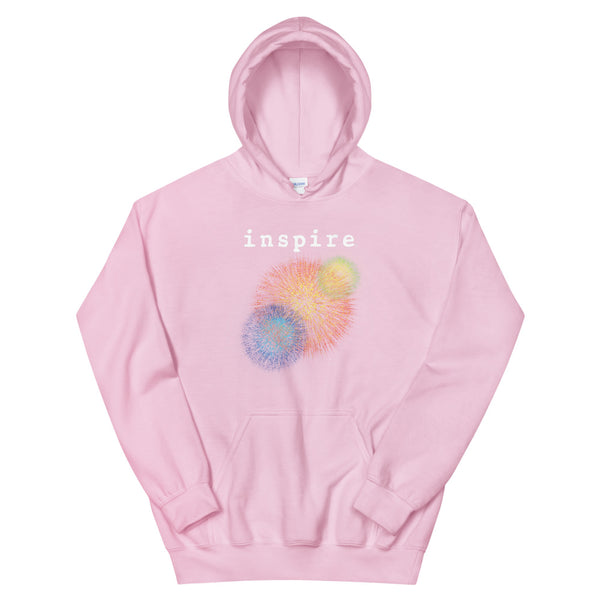 inspire Firework Unisex Hoodie