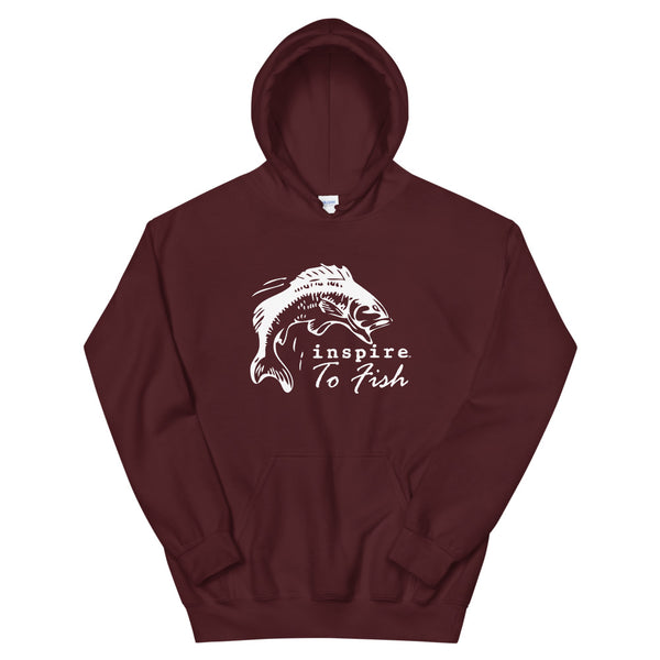 inspire Born To Fish Unisex Hoodie