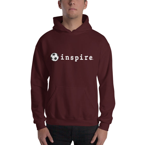 inspire Soccer Ball Unisex Hoodie