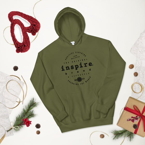 inspire Vintage Emblem Unisex Hoodie