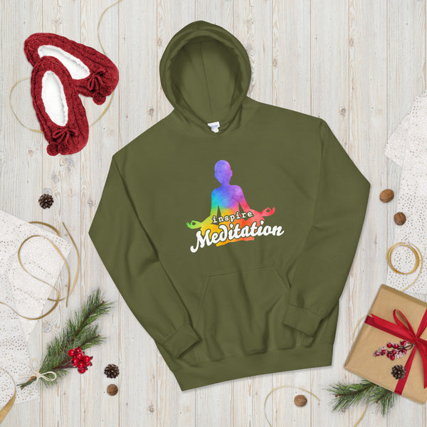inspire Meditation Unisex Hoodie
