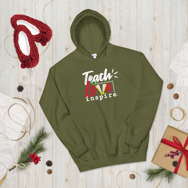 inspire Teach Love Unisex Hoodie