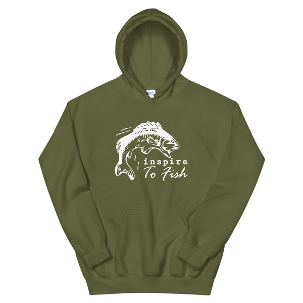 inspire Born To Fish Unisex Hoodie