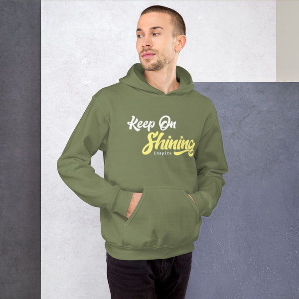 inspire Keep on Shining Unisex Hoodie