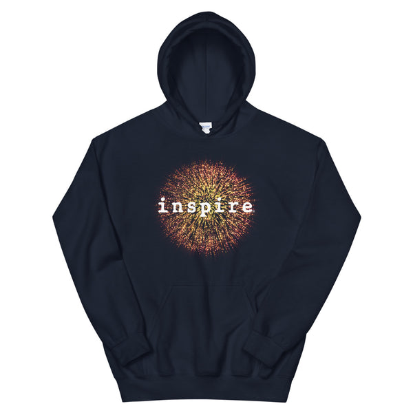 inspire Firework Unisex Hoodie