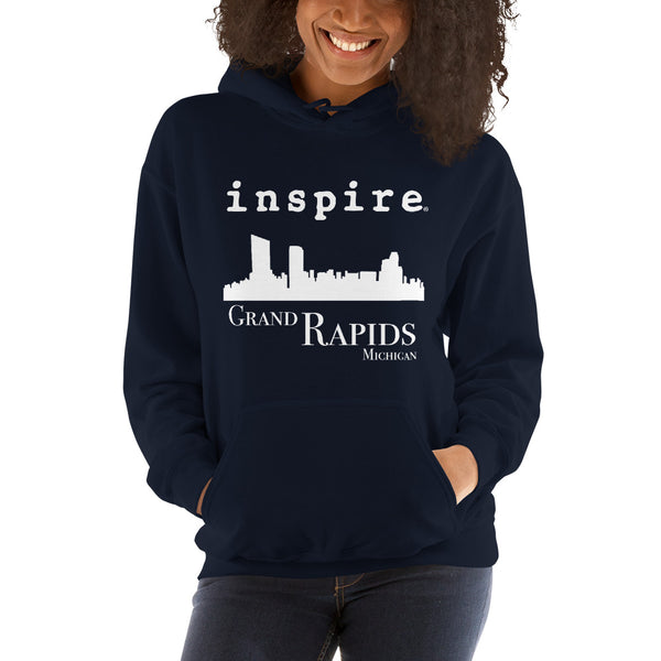 inspire Grand Rapids Skyline Unisex Hoodie